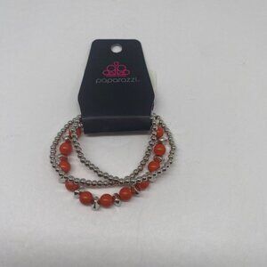 Paparazzi‎ Jewelry Bracelet Epic Escape Orange Women’s Item 2